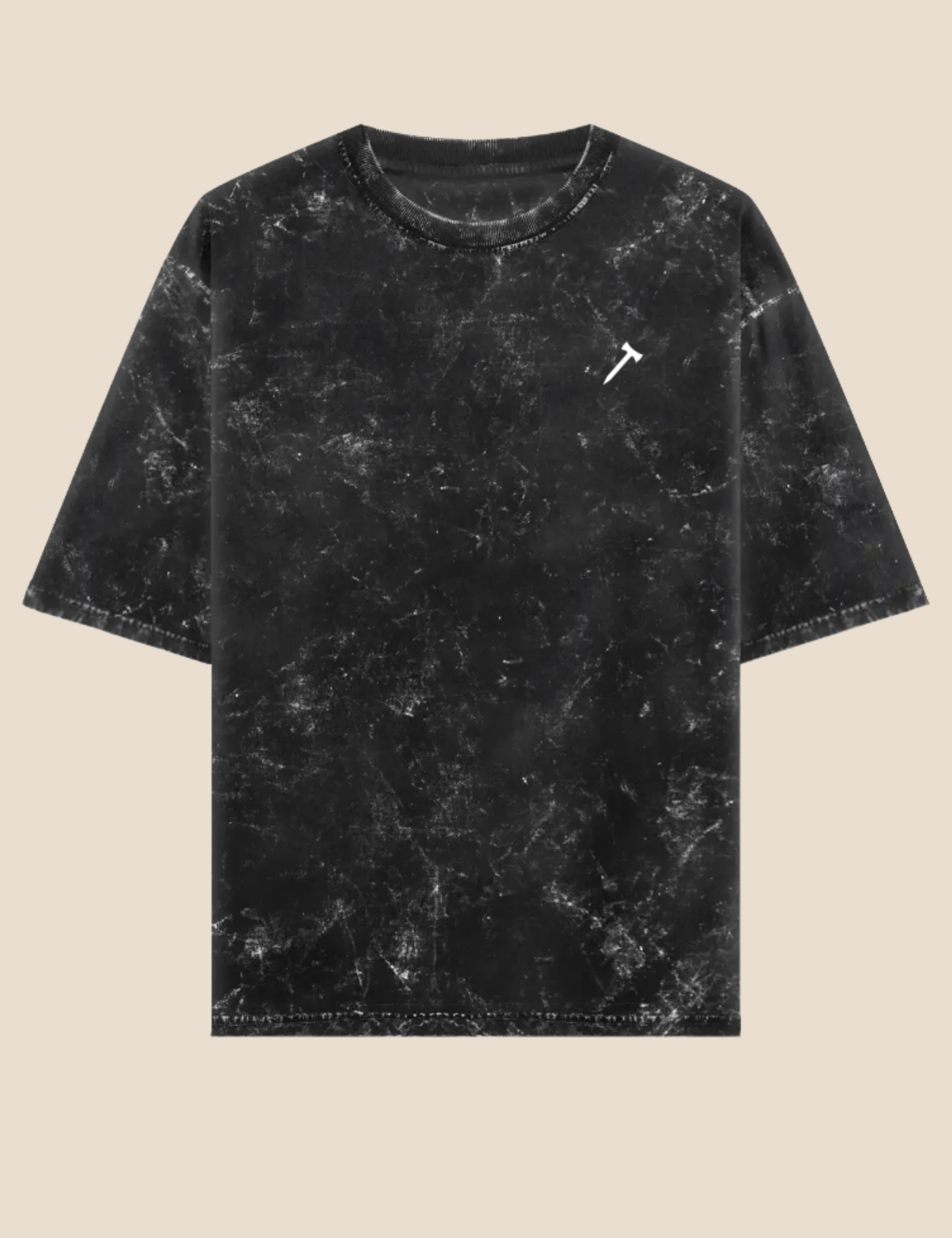 Unisex Acid Washed Oversized Tee