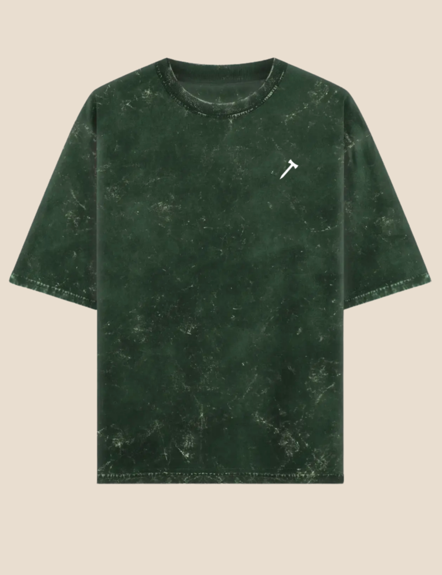 Unisex Acid Washed Oversized Tee