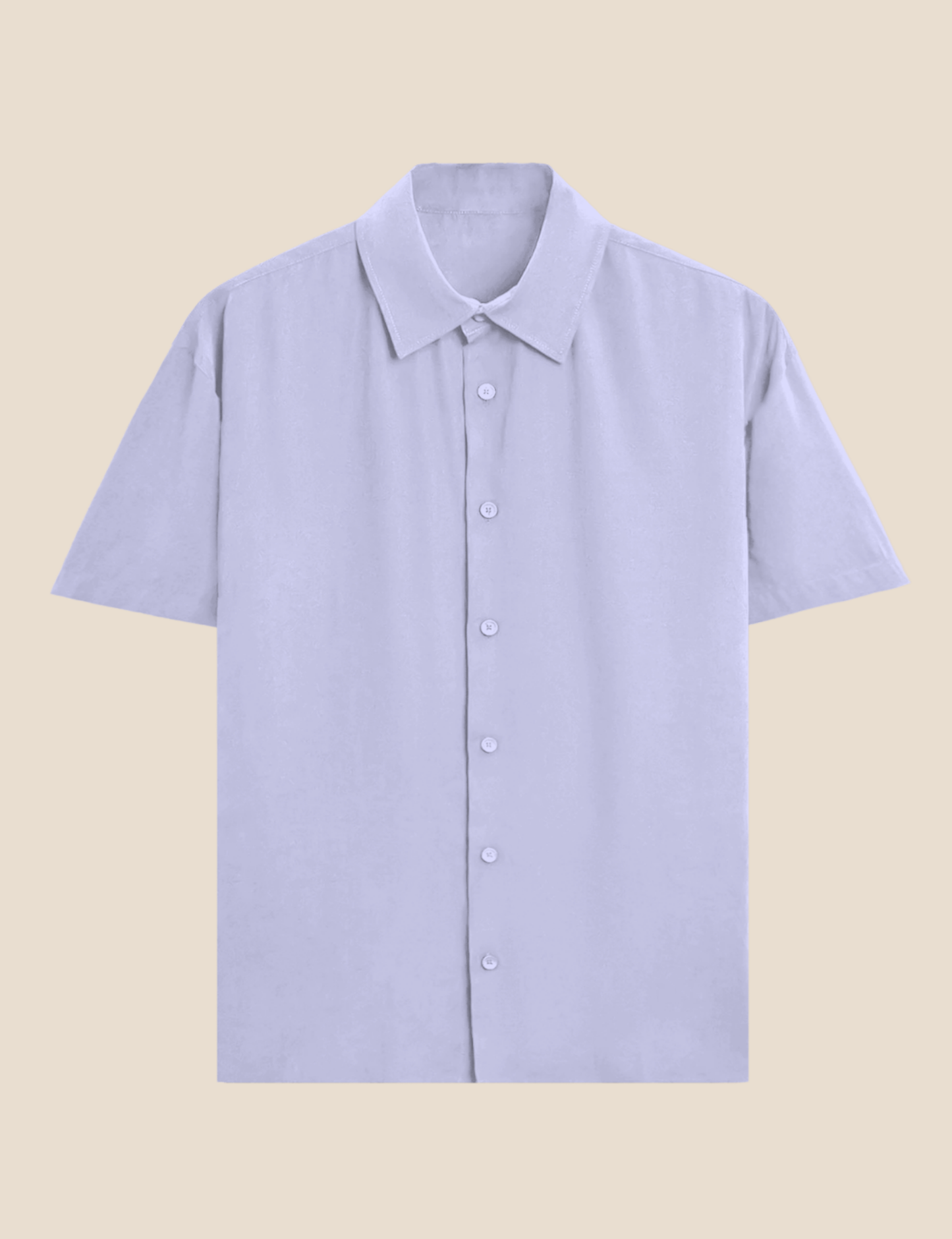 Men’s Solid Oversized Shirt