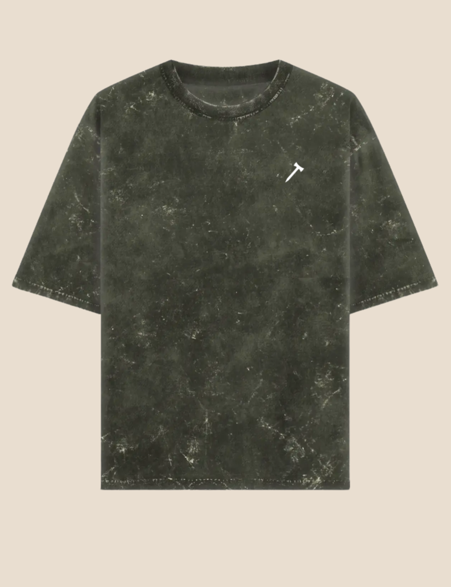 Unisex Acid Washed Oversized Tee