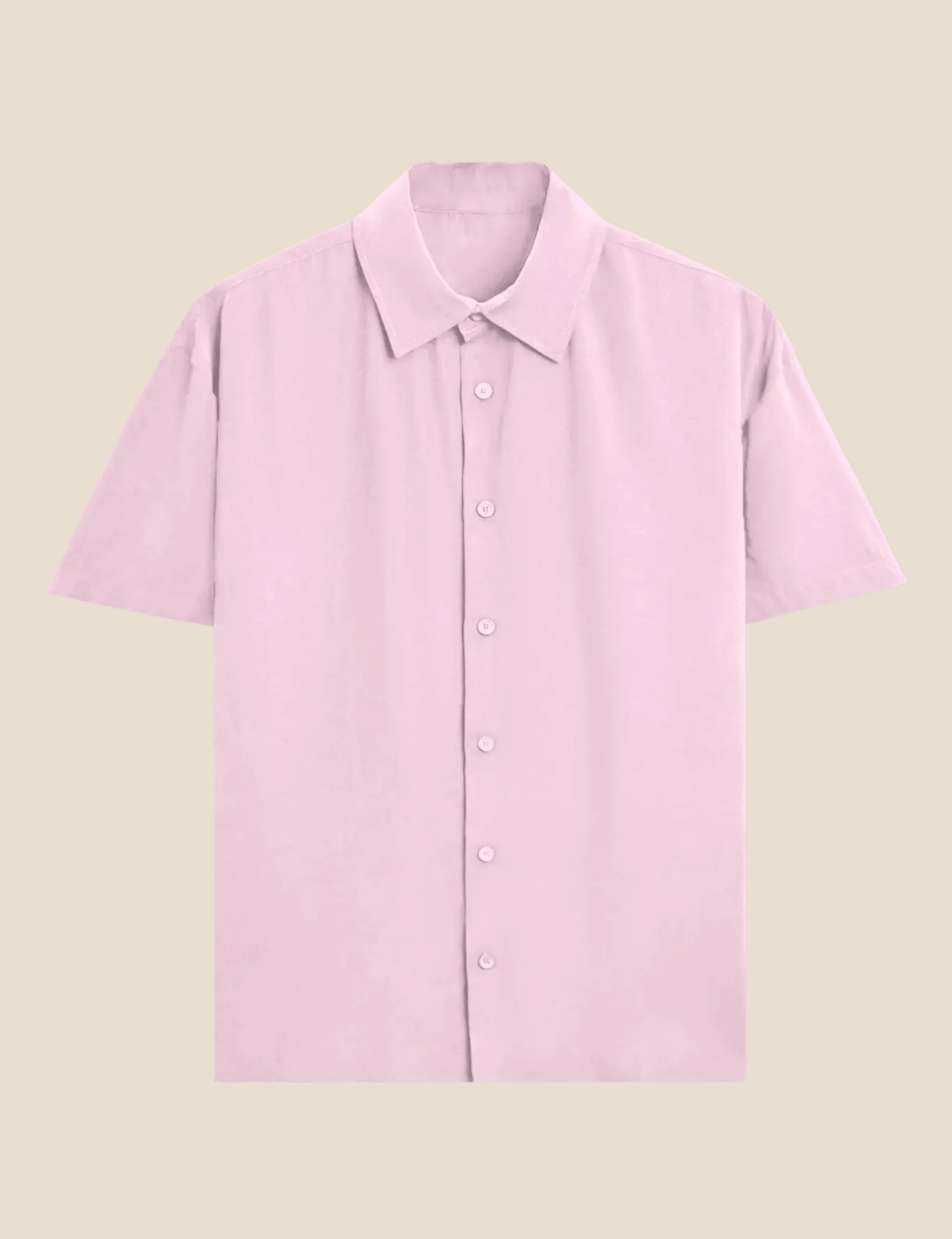 Men’s Solid Oversized Shirt