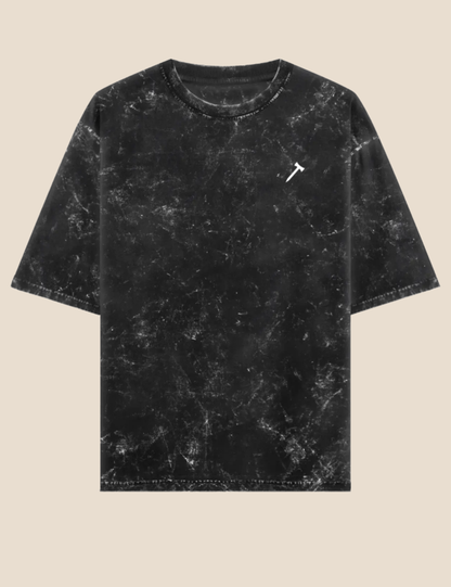 Unisex Acid Washed Oversized Tee