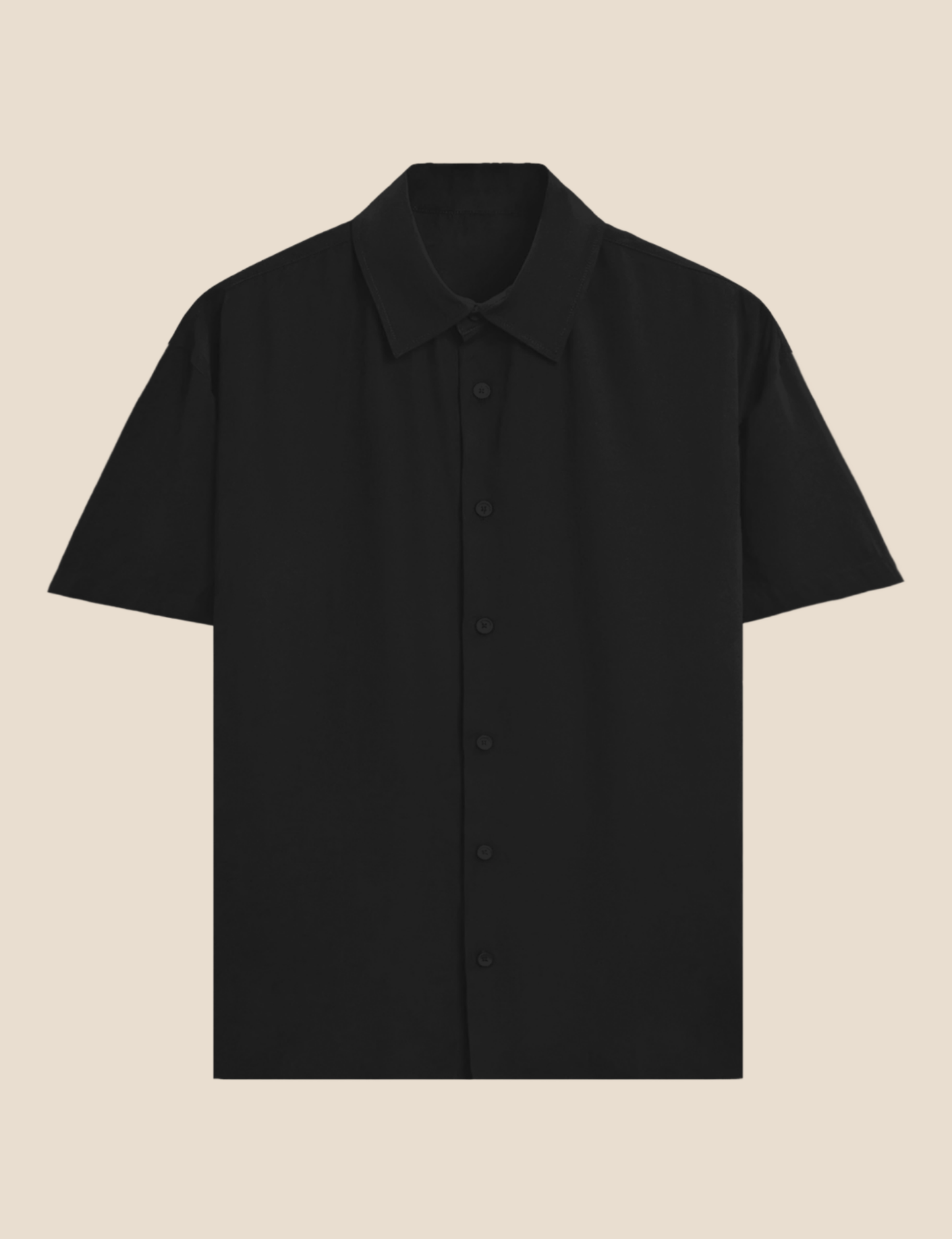 Men’s Solid Oversized Shirt
