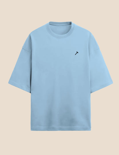 Unisex Terry Oversized Tee Light Coloured