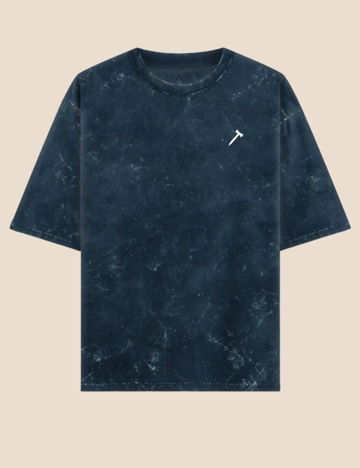 Unisex Acid Washed Oversized Tee
