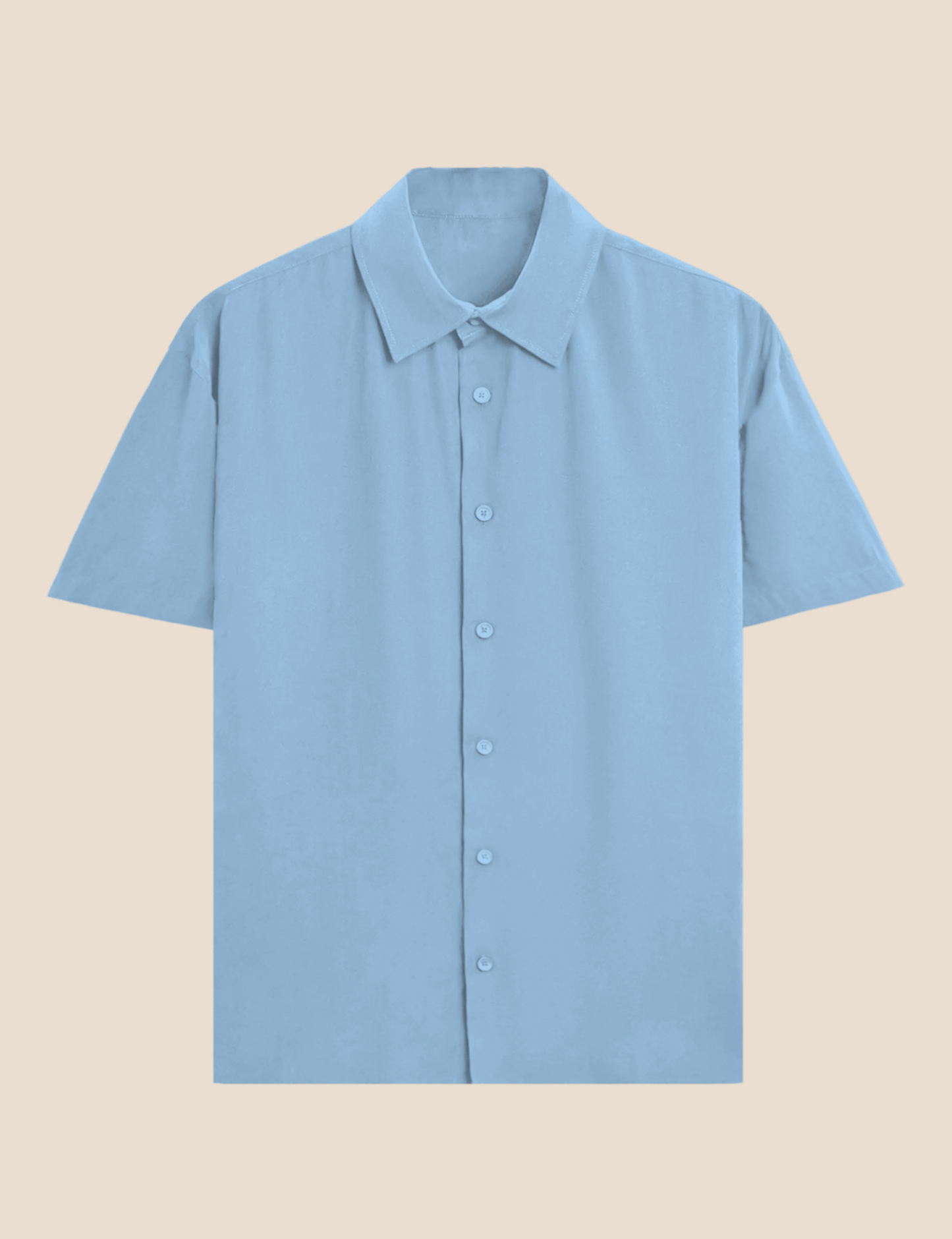 Men’s Solid Oversized Shirt