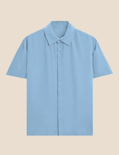 Men’s Solid Oversized Shirt