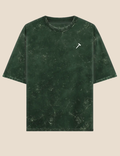 Unisex Acid Washed Oversized Tee