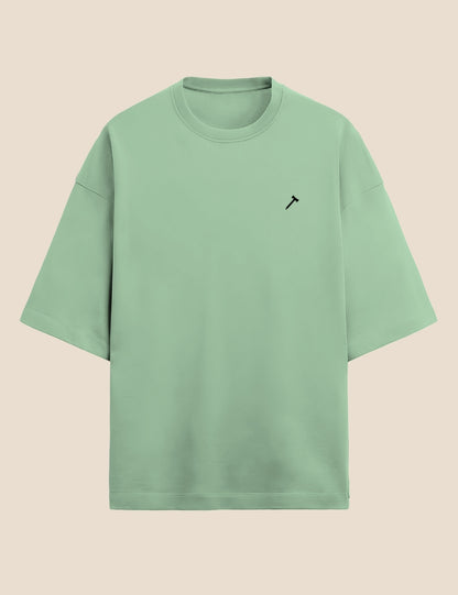 Unisex Terry Oversized Tee Light Coloured