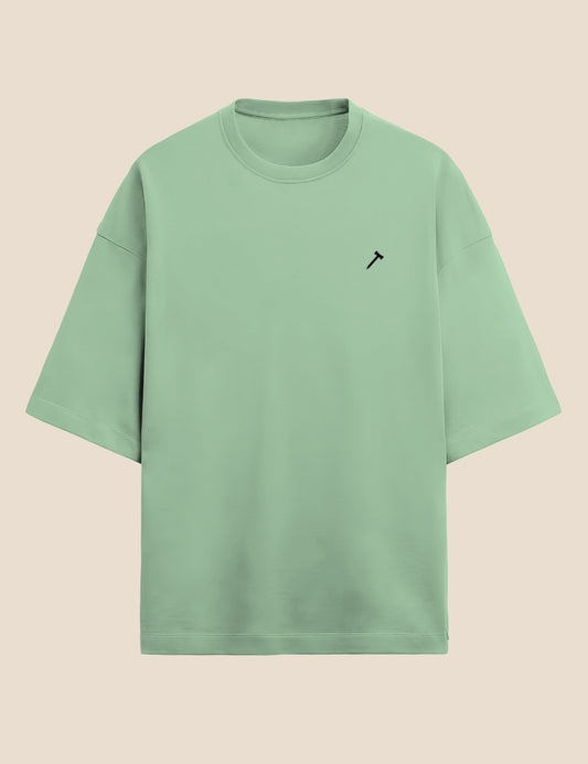 Unisex Terry Oversized Tee Light Coloured