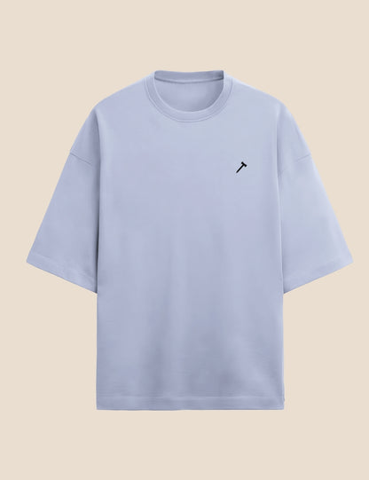 Unisex Terry Oversized Tee Light Coloured