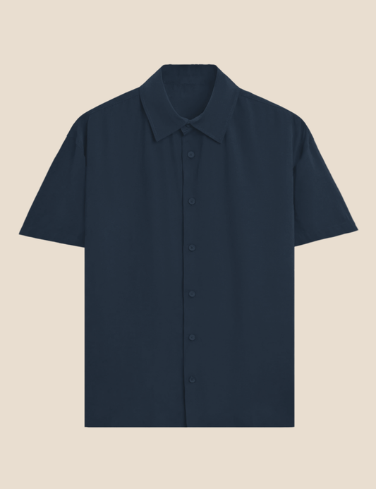 Men’s Solid Oversized Shirt