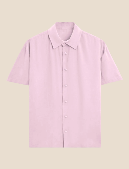 Men’s Solid Oversized Shirt