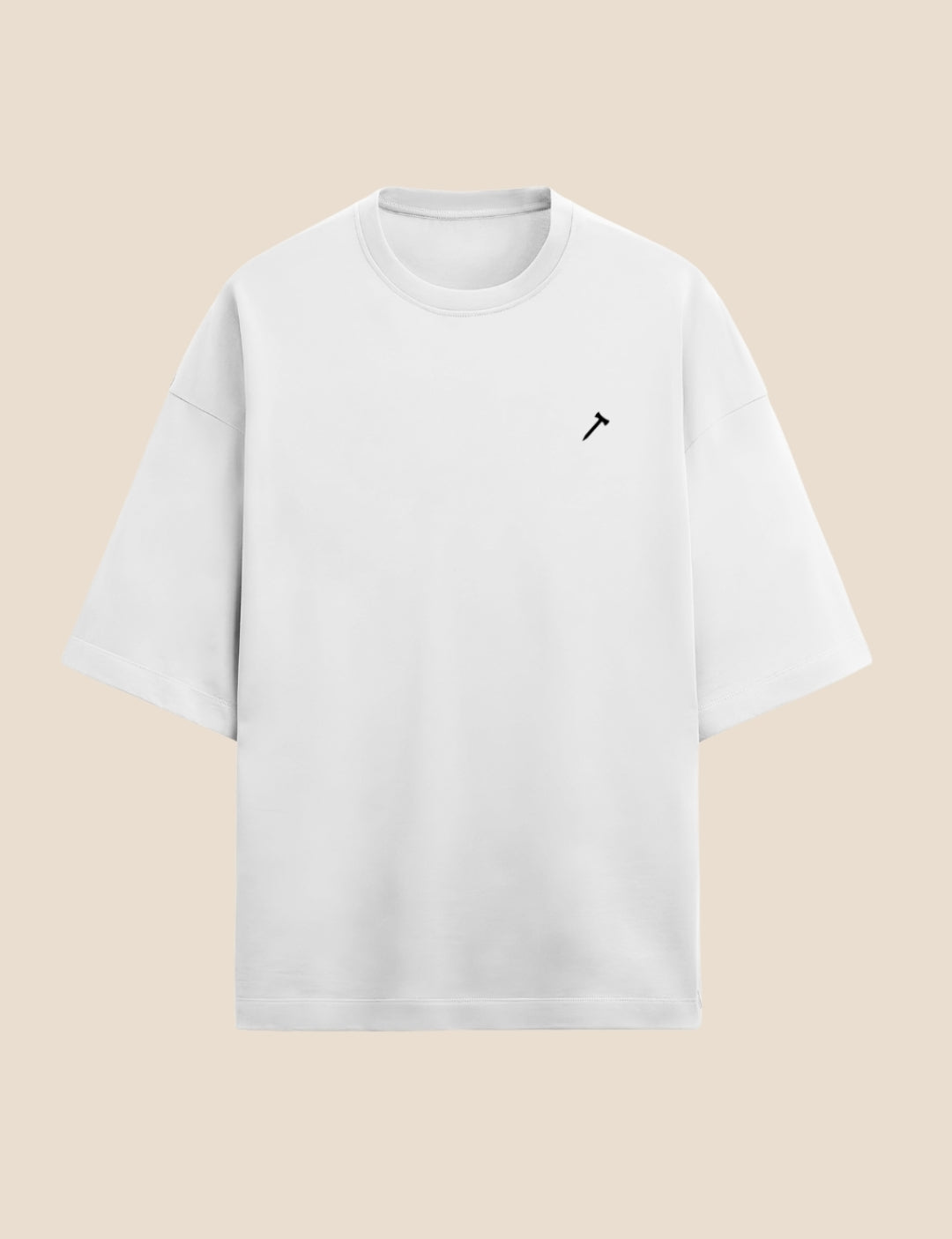 Unisex Terry Oversized Tee Light Coloured