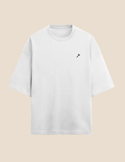 Unisex Terry Oversized Tee Light Coloured